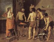 Diego Velazquez Vulcan's Forge Germany oil painting artist